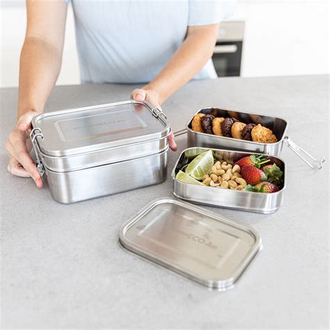 bed bath and beyond stainless steel lunch box|Leak.